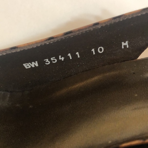 Stuart Weitzman leopard print patent leather heels sz 10 M - Picture 4 of 7